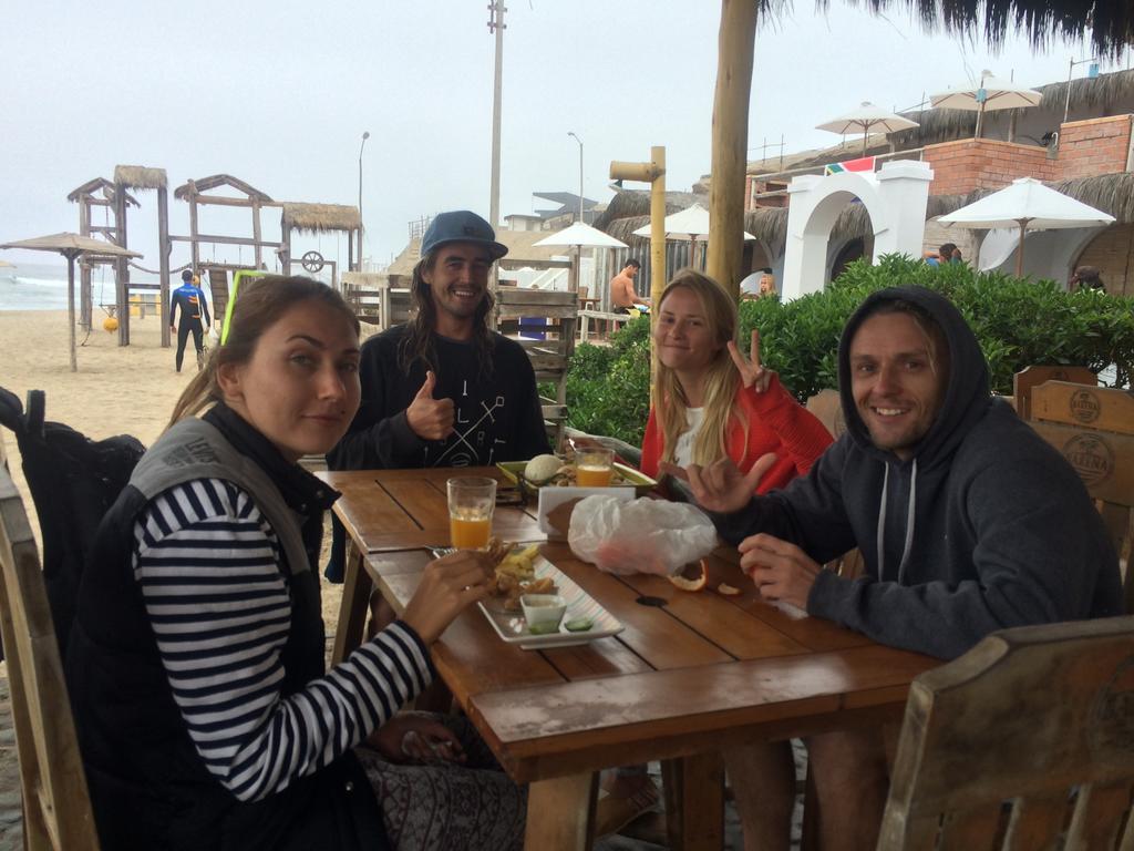 Hamacas Hotel Punta Negra Bagian luar foto